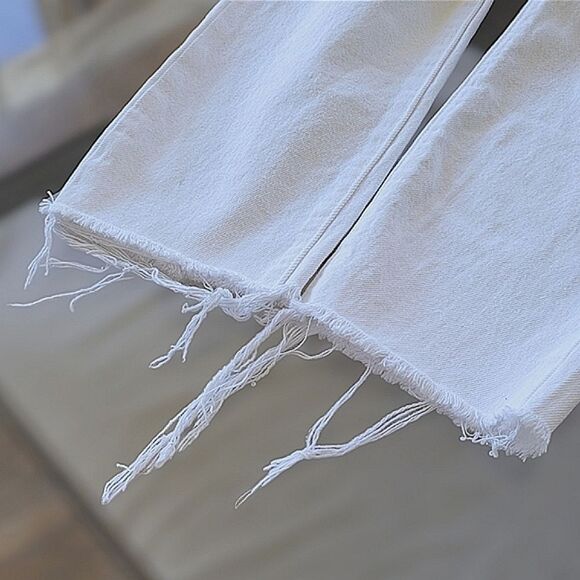 Levi's White Wedgie Fit Ankle Jeans size 25 - Picture 14 of 16